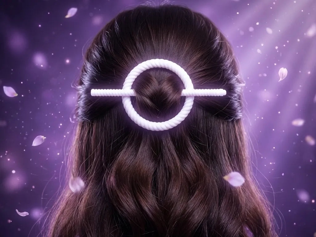 Épingle à cheveux Halo en corde - Bijoux Print