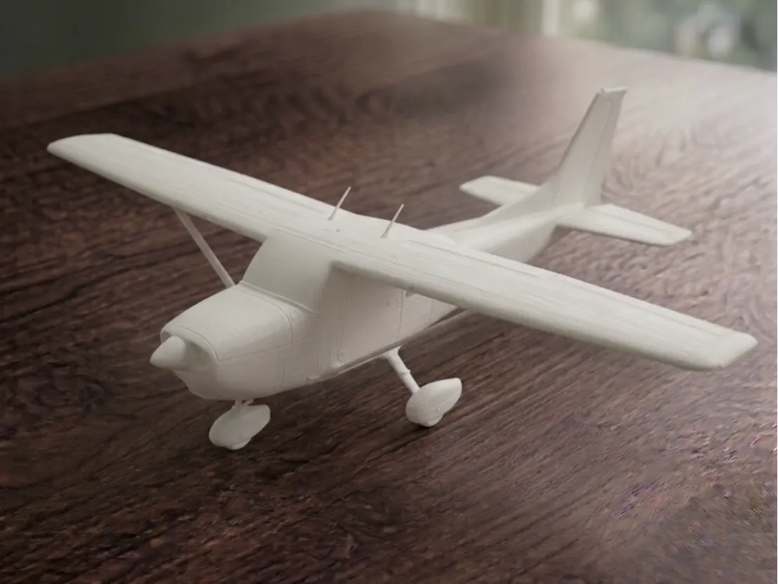 Cessna 172 Skyhawk - Modèle d'avion - Maquette Print