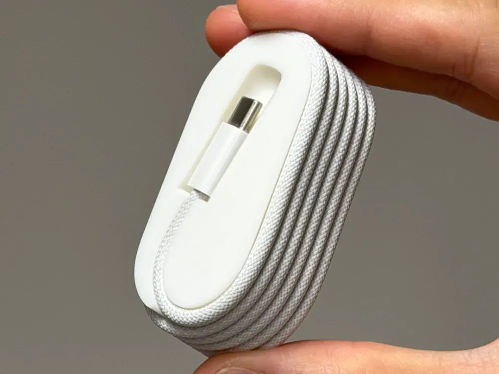 Organisateur soigné pour câble tressé Apple USB-C vers USB-C 1m - Bureau Print