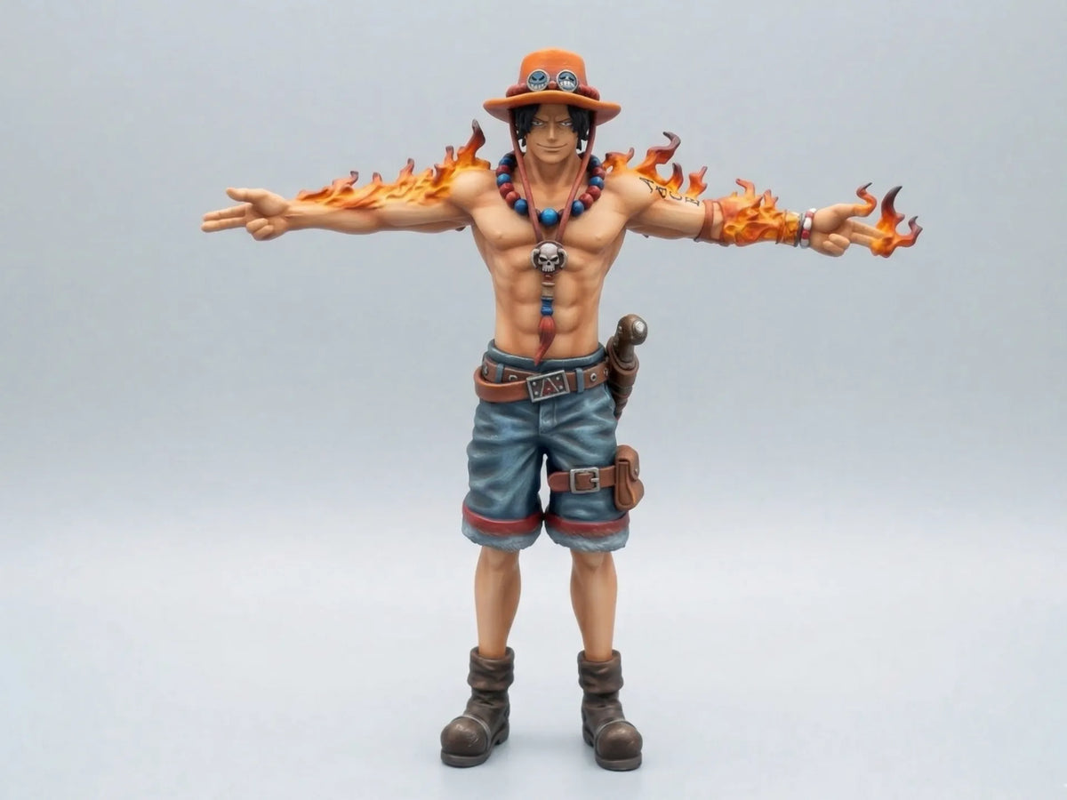 Portgas D. Ace - "Poing de Feu" - One Piece - Figurine Print