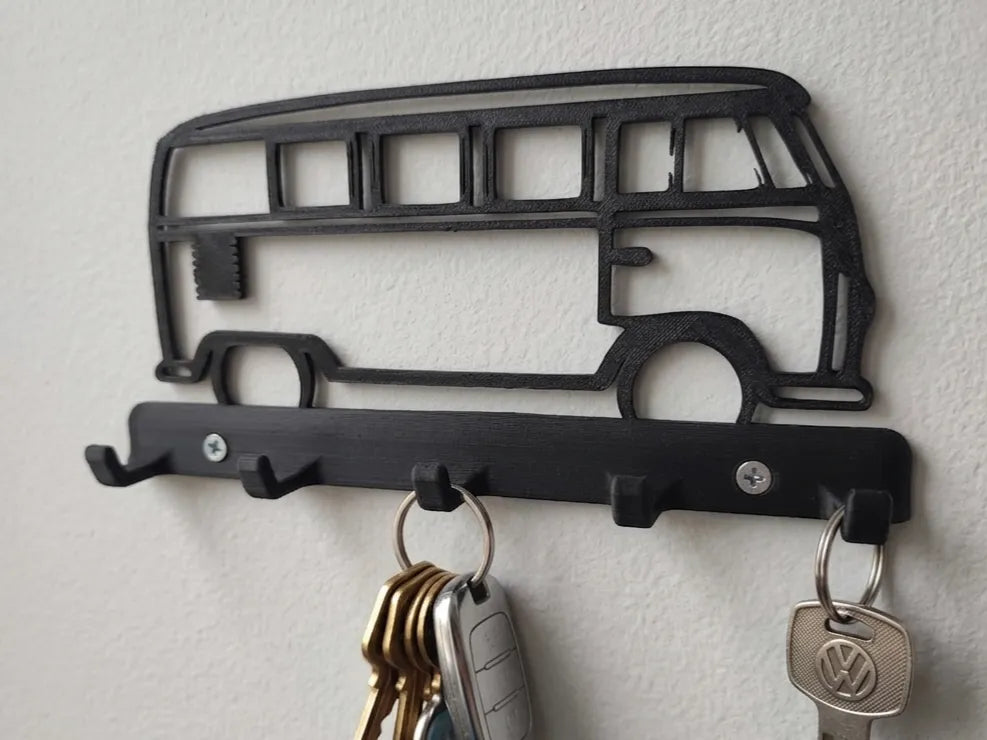 Porte-clés VW Bulli (2 pièces) - Auto Print