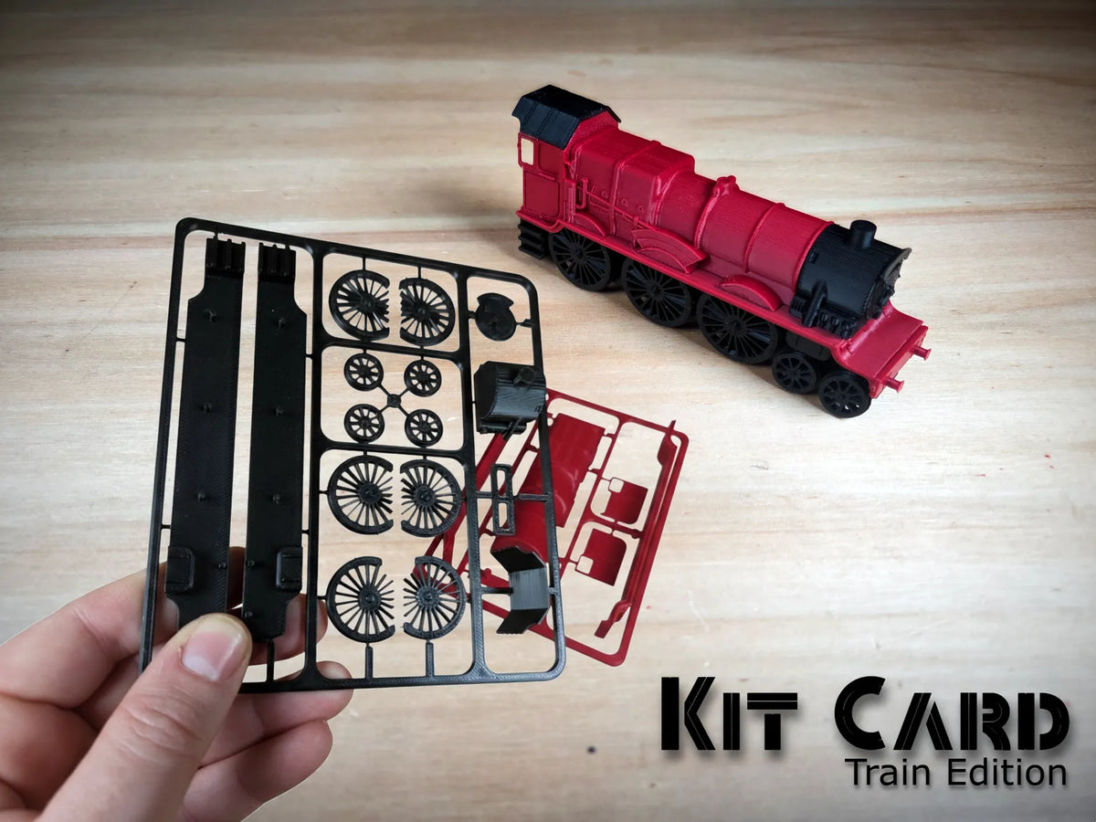 Carte Kit Train - Harry Potter - Maquette Print