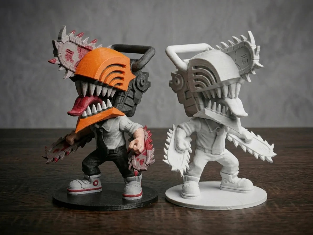 Denji déchaîné : L'ultime Chibi Chainsaw Man - Geek Print