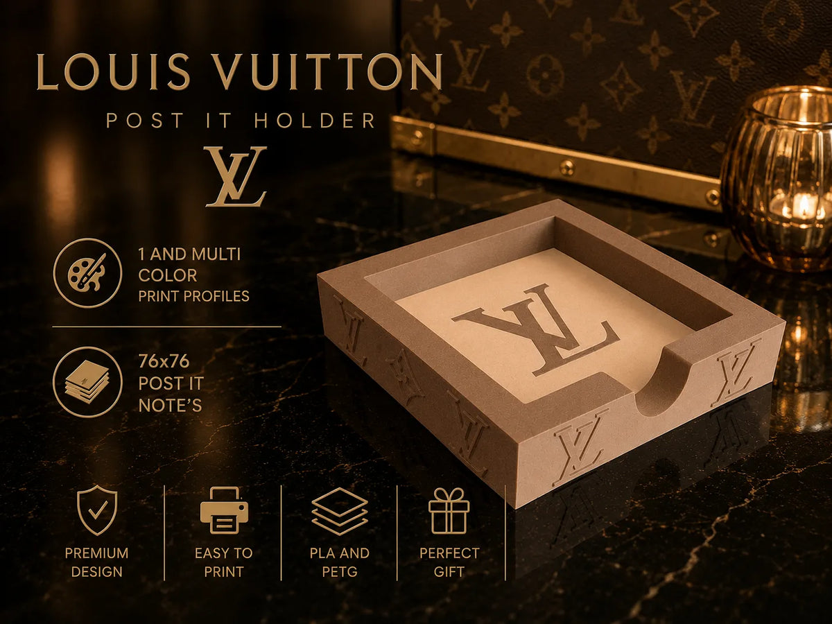 Porte-notes Post-it Louis Vuitton Notes adhésives - Bureau Print
