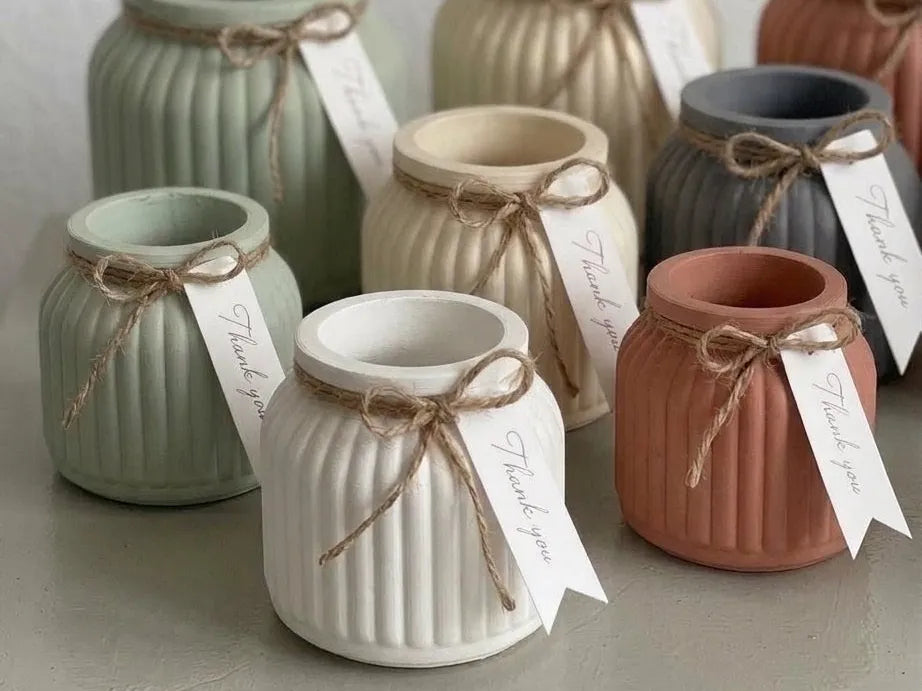 Pot / Vase côtelé moderne - Maison Print