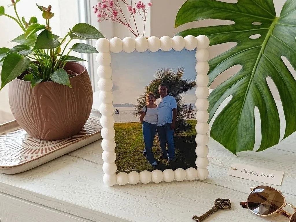 Cadre Photo Bulles de Perles - Maison Print