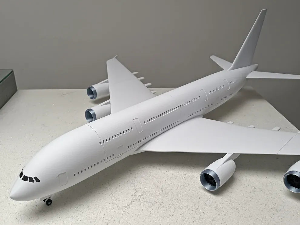Modèle réduit Airbus A380 à l'échelle 1/144 - Maquette Print