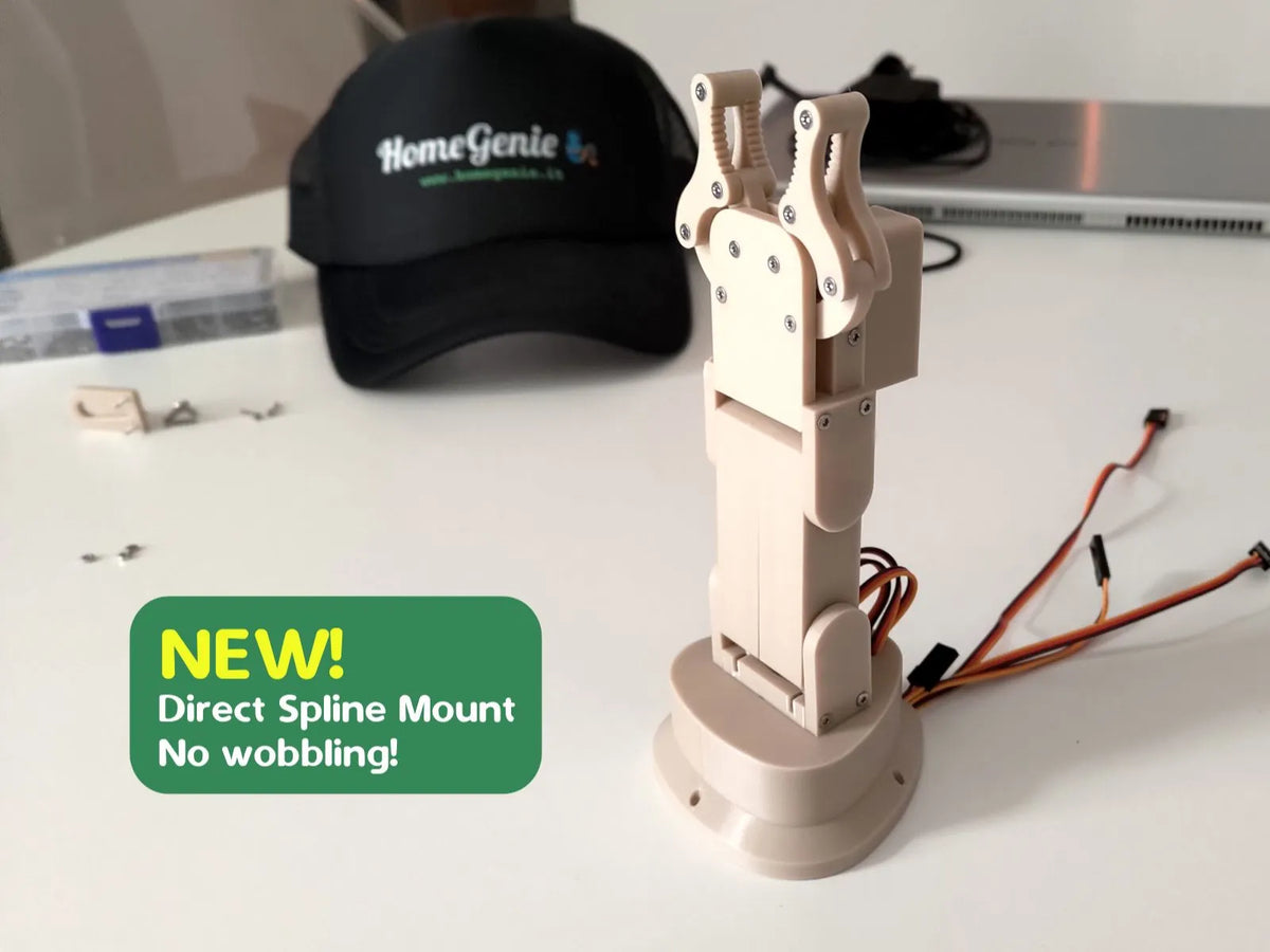 Bras robotique 3 axes pour ESP32 & HomeGenie - Science Print