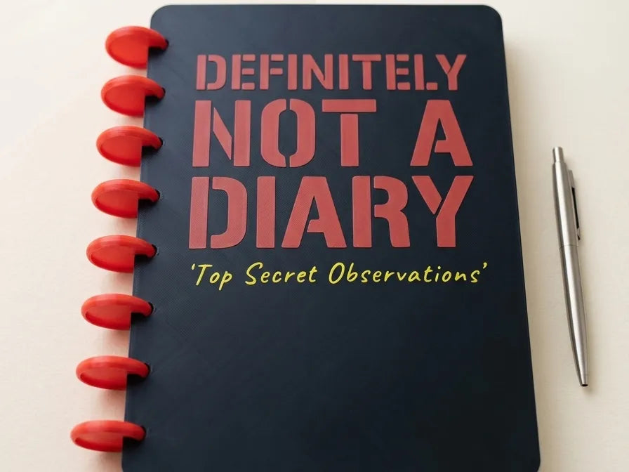 Agenda Certainement pas un journal (Discbound) - Voyage Print