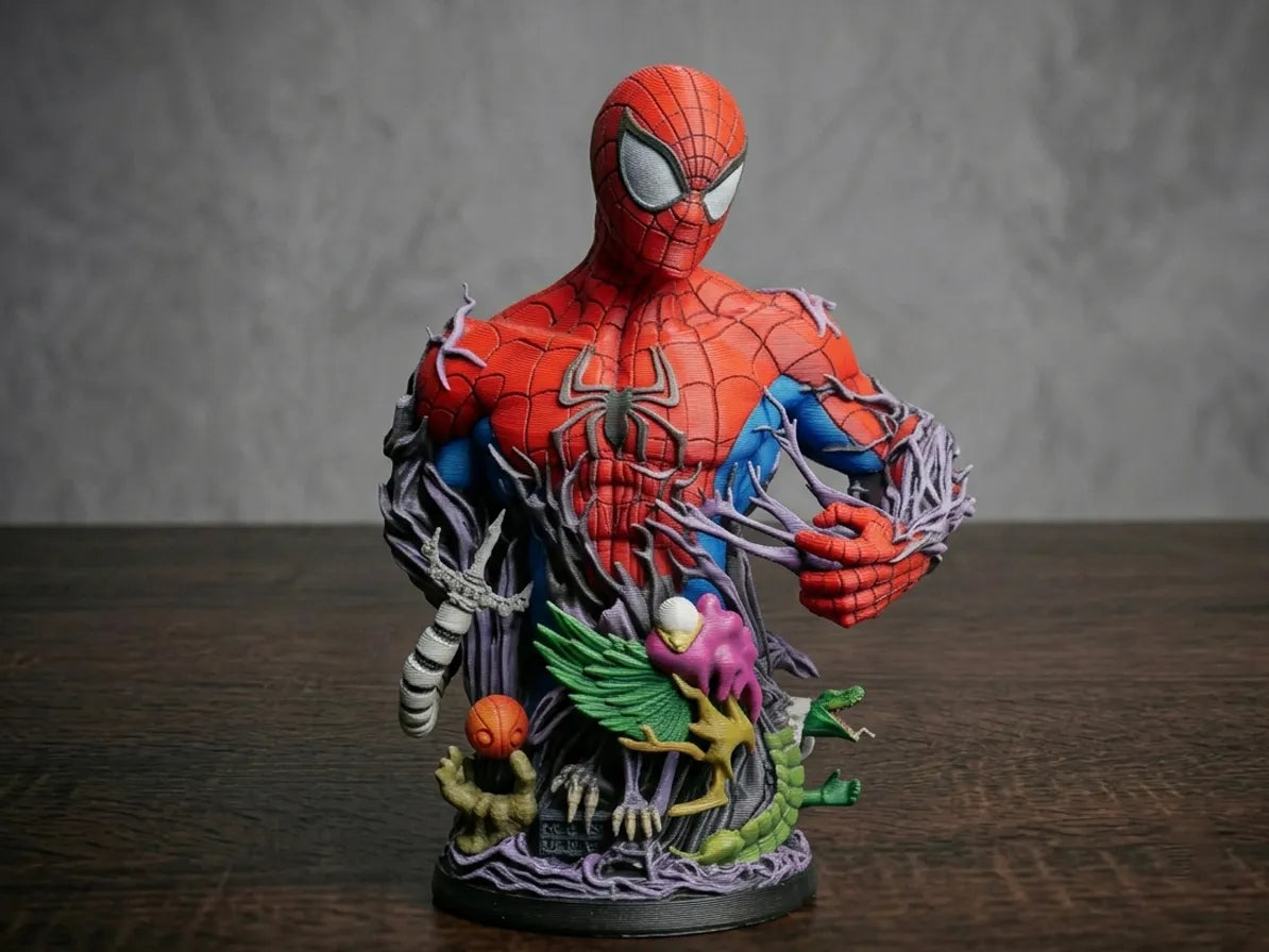 Statue Détaillée Spider-Man Symbiote & Sinister Six - Art Print