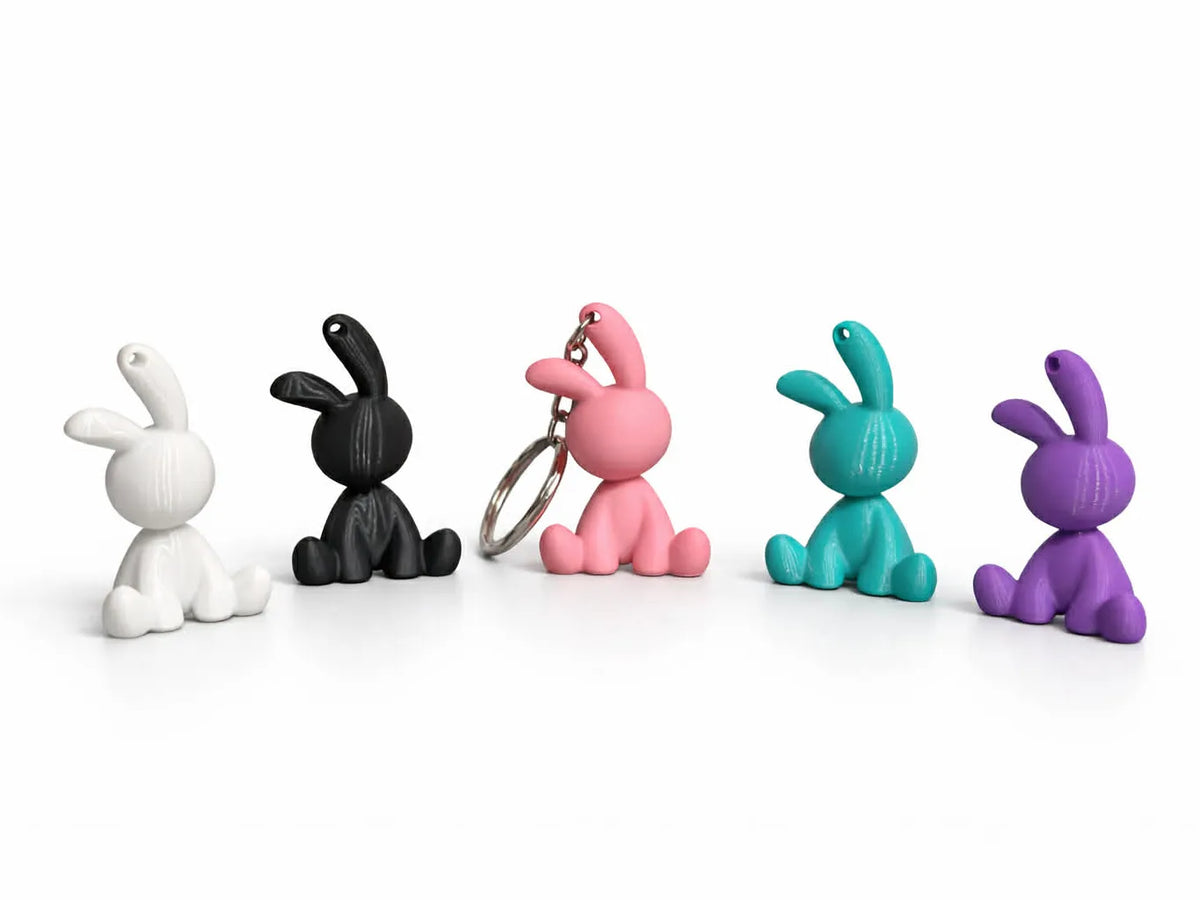 Porte-clés lapin - Fêtes Print