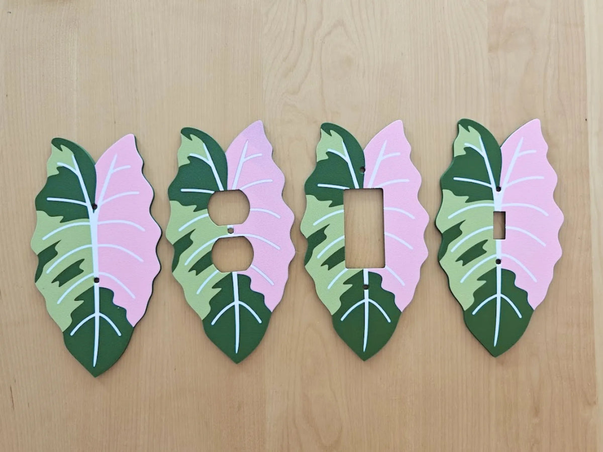 Plaques murales Alocasia - Tech Print