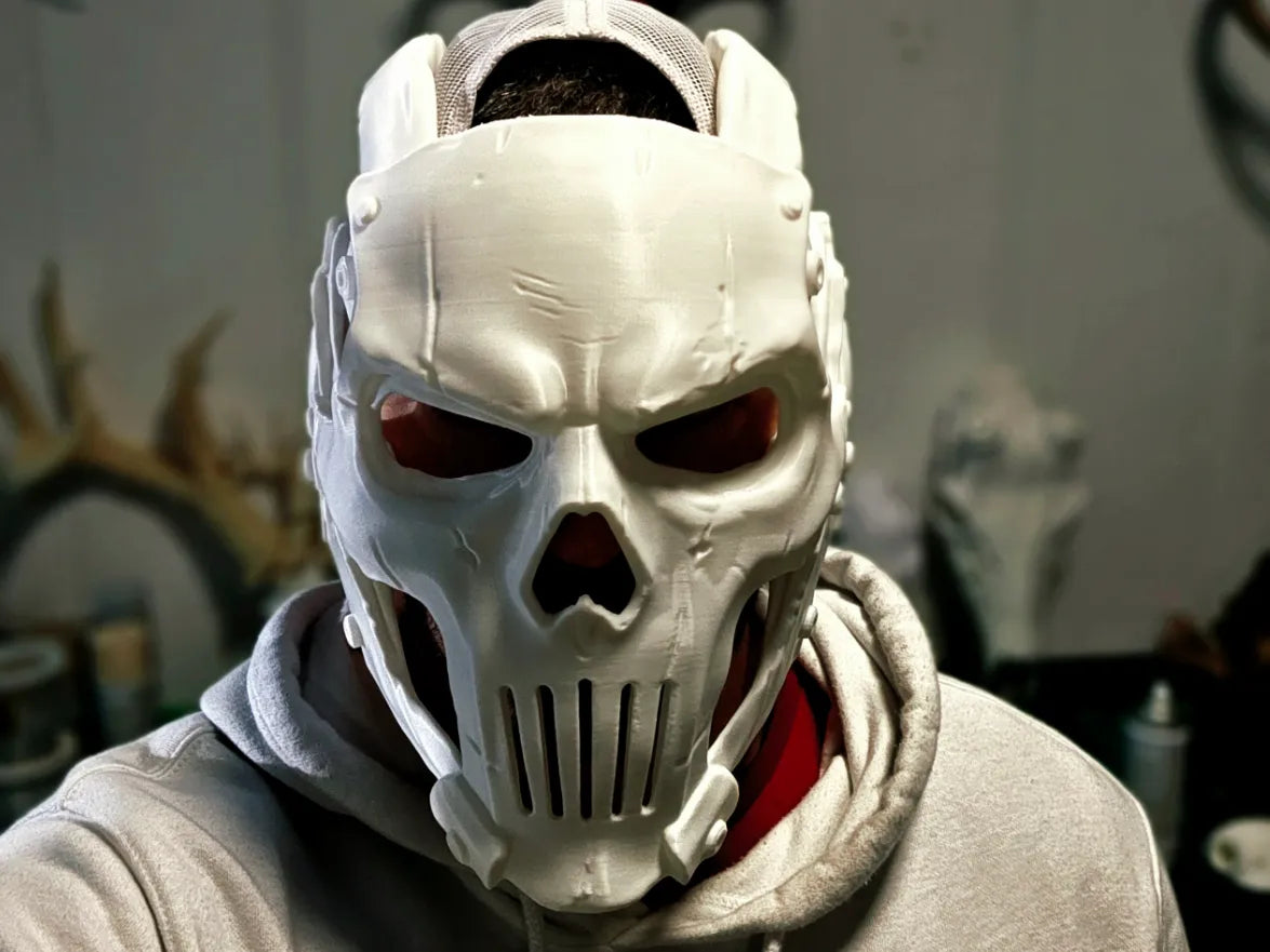 Masque Casque Crane - Portable - Cosplay Print