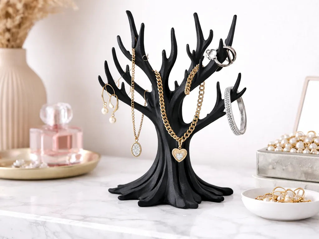 Support Arbre à Bijoux Décoratif – Support à Bijoux - Bijoux Print