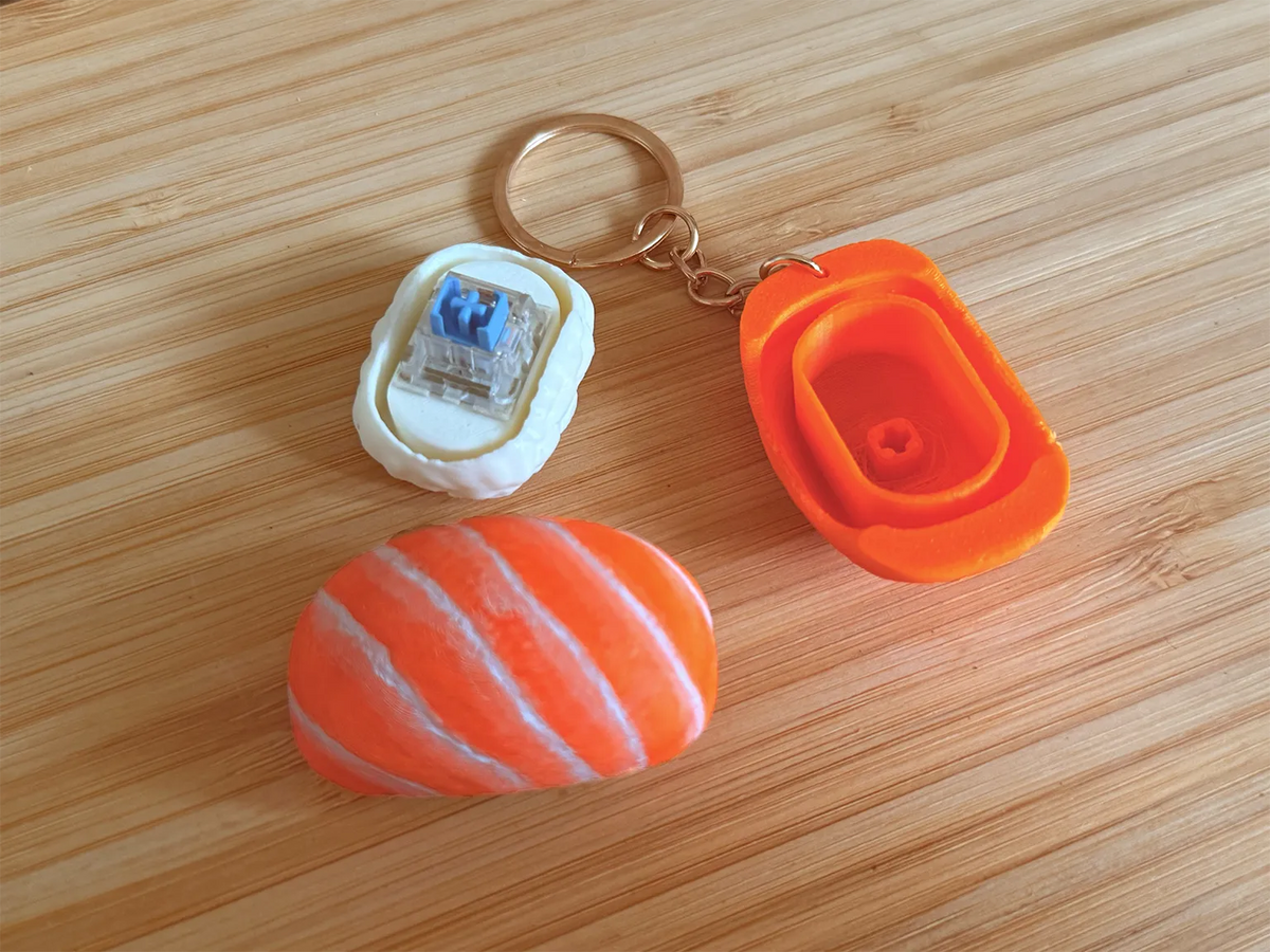 Clicky Sushi – Jouet anti-stress Nigiri de saumon - Jeux Print