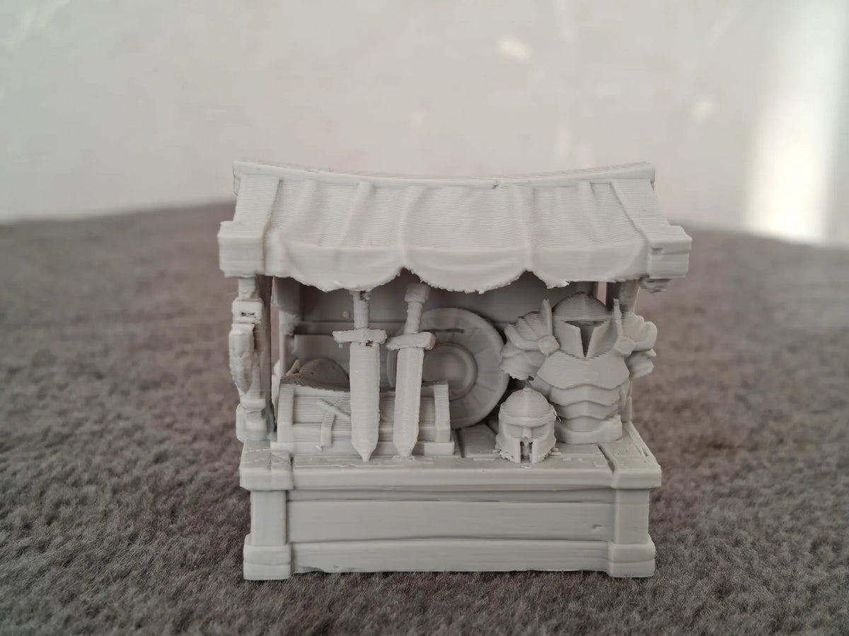 Accessoire de décor pour stand de marché d'armures et d'armes DnD - Jeux Print