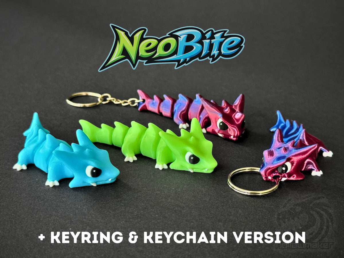 Neobite - Dragon Mini Articulé (+Porte-clés) - Figurine Print