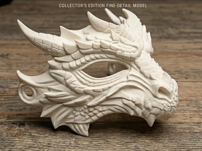 Masque Crâne de Dragon - Cosplay Print