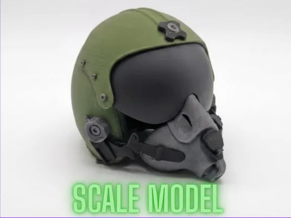 Casque de chasseur à réaction - Maquette Print