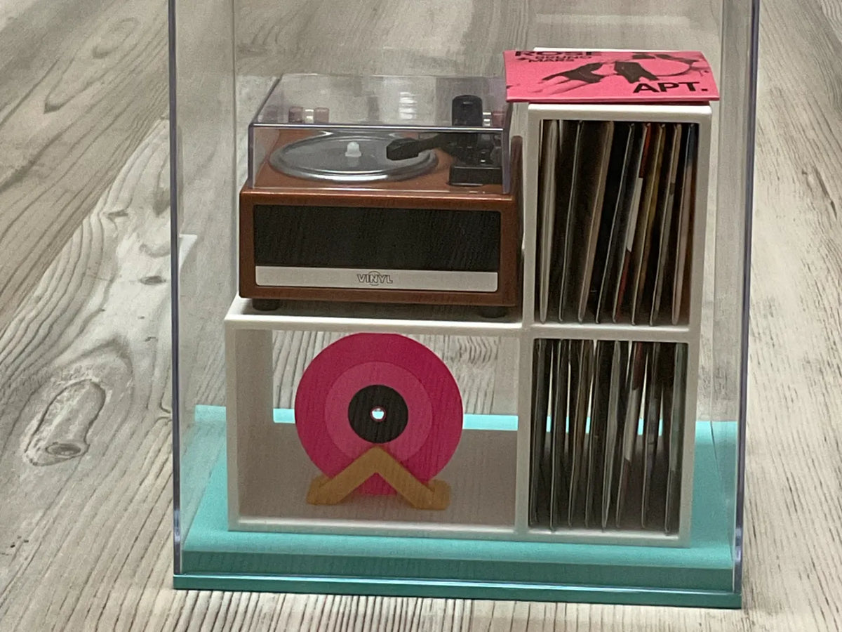 Base de présentation vinyle Mini Brands - Music Print