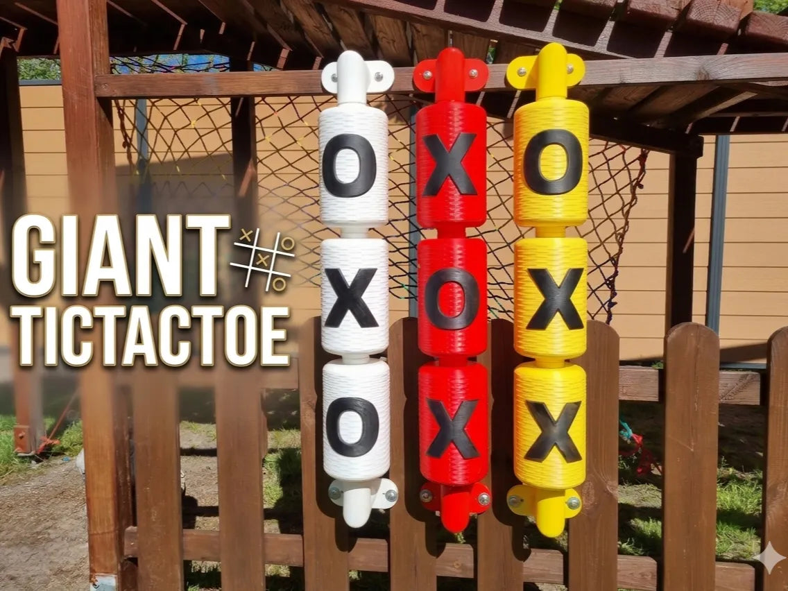 Tic-Tac-Toe Géant - Jeux Print