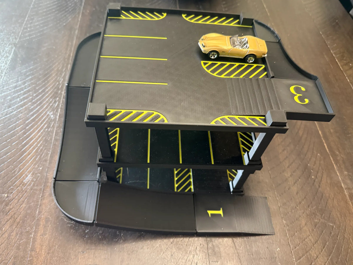 Garage de stationnement pour voitures miniatures à l'échelle 1/64 - Auto Print