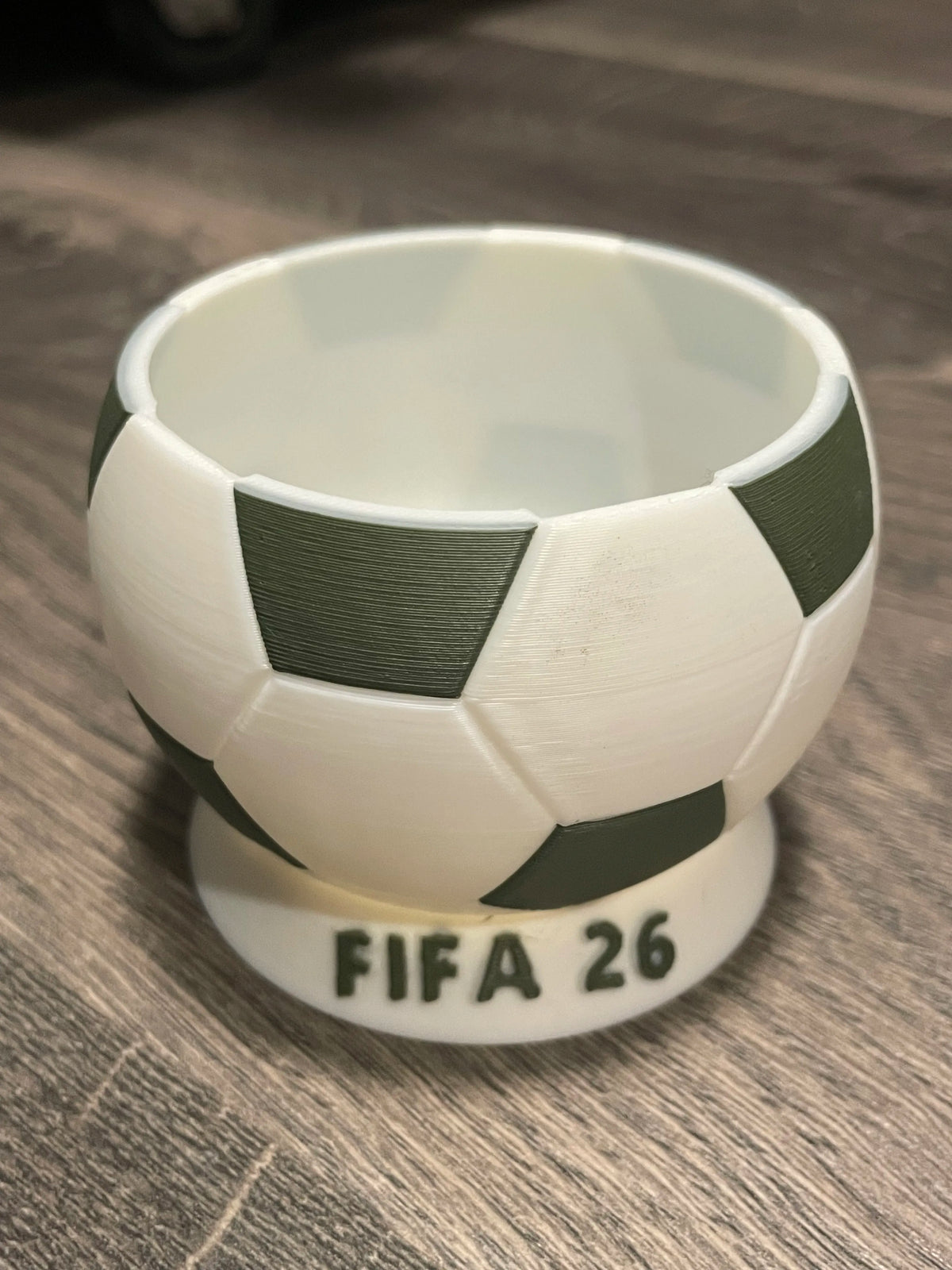 Coupe du Monde 26 Bol à Popcorn Ballon de Football Seau à Snacks - Jeux Print