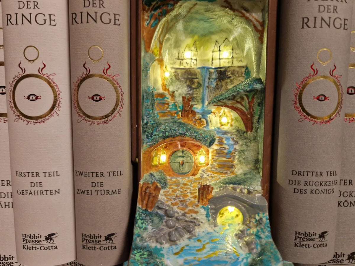 Le Coin de Livre du Seigneur des Anneaux - Geek Print