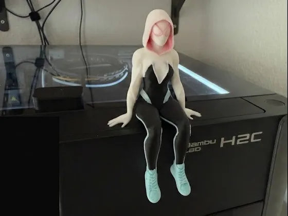 Ghost Spider -Gwen Stacy Figurine Inspirée - Figurine Print