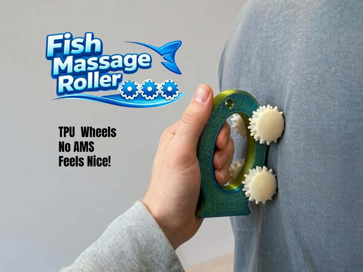 Rouleau de massage poisson - Beauté Print