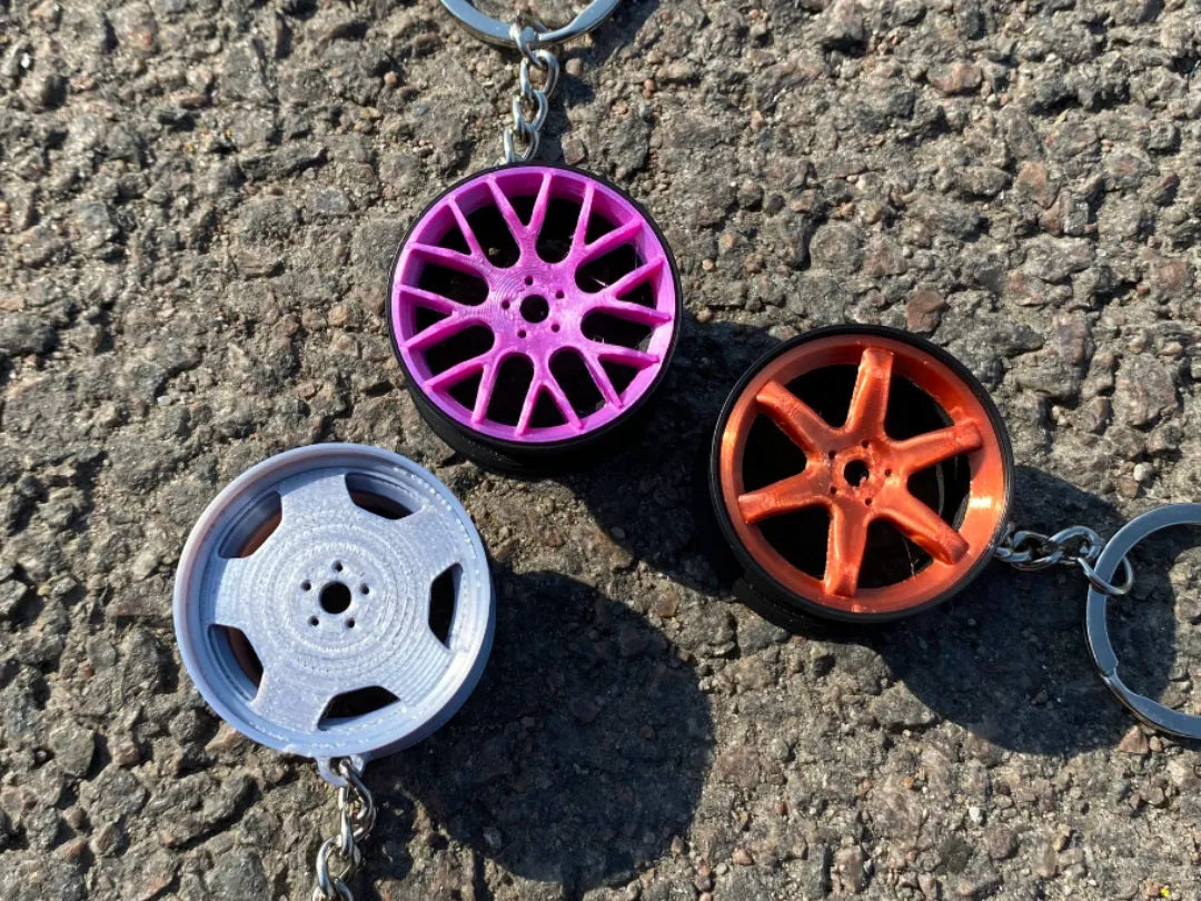 Porte-clés mini-roue - Auto Print