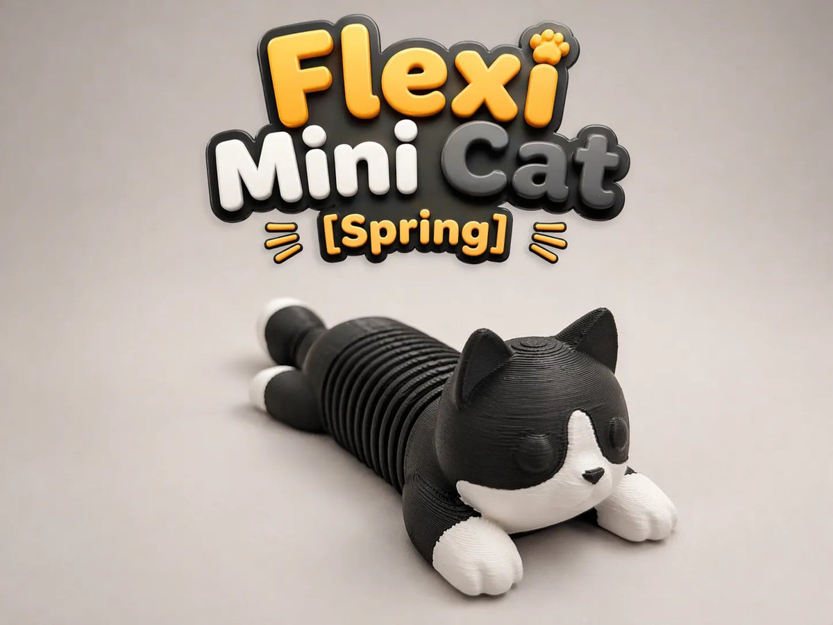 Flexi Mini Chat - Figurine Print