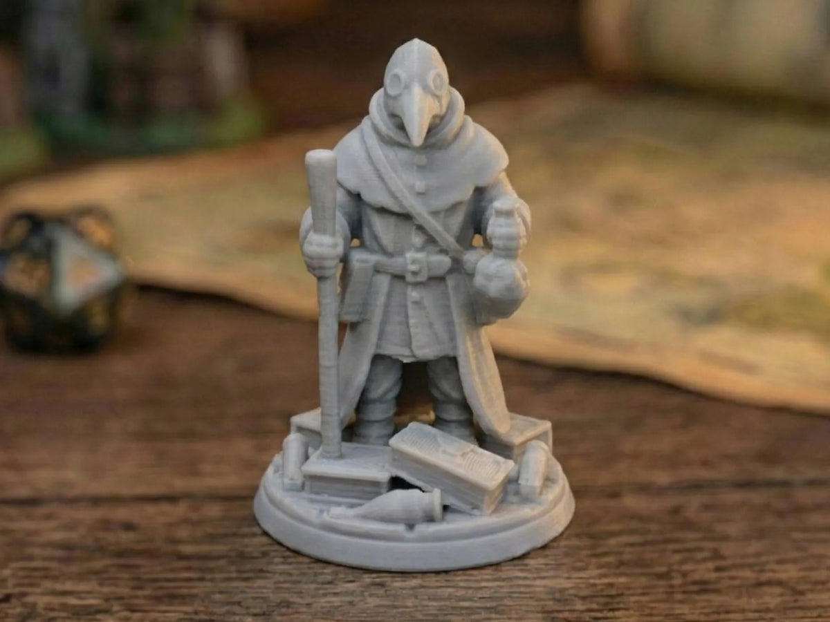 Le Médecin de la Peste - Alchimiste de la Tombe - Cosplay Print