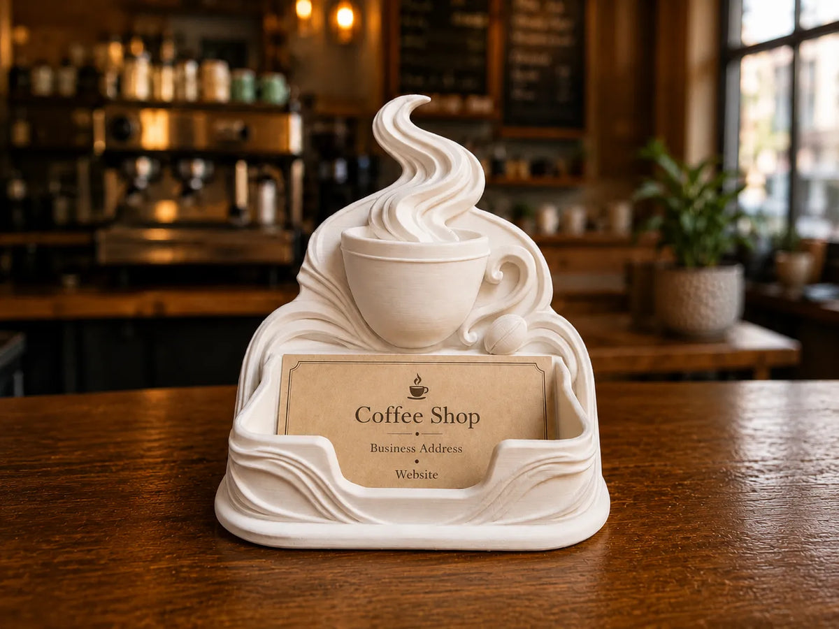 Porte-cartes de visite pour café - Bureau Print