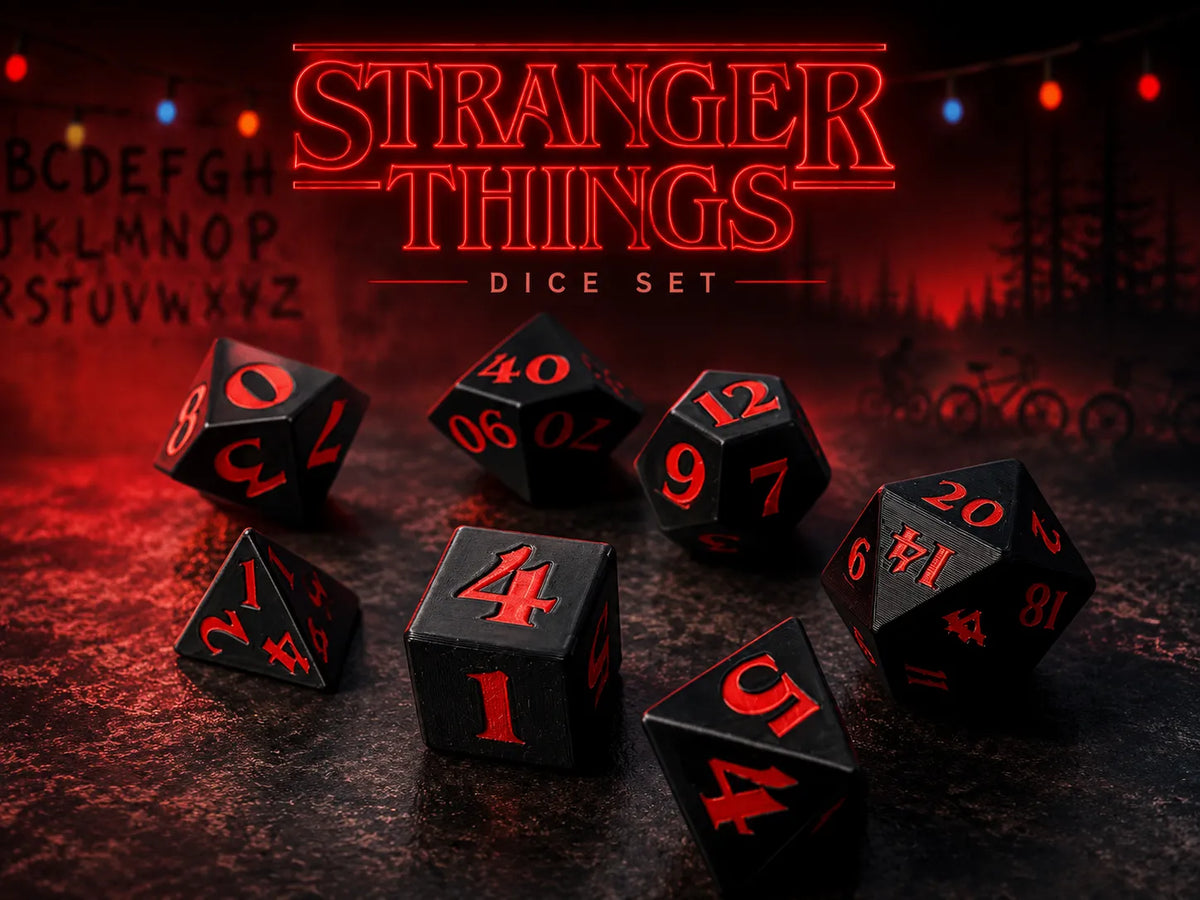 Stranger Things DnD - Geek Print