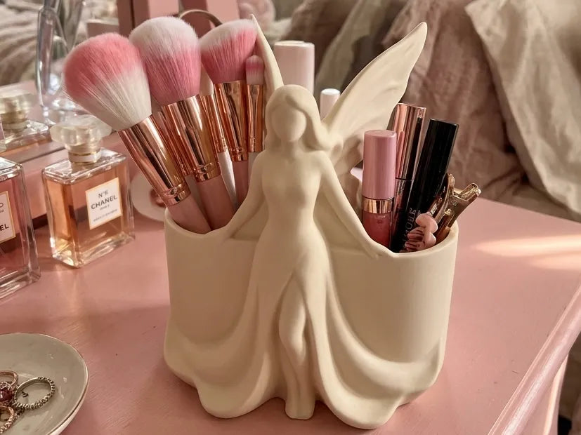 Organisateur de Maquillage Déesse Féerique et Range-tout de Coiffeuse - Beauté Print