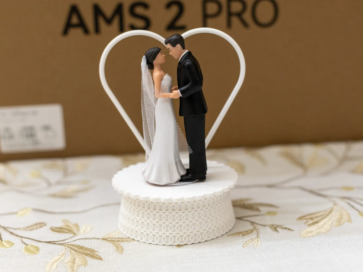 Décoration de gâteau de mariage (Support Seul) - Fêtes Print