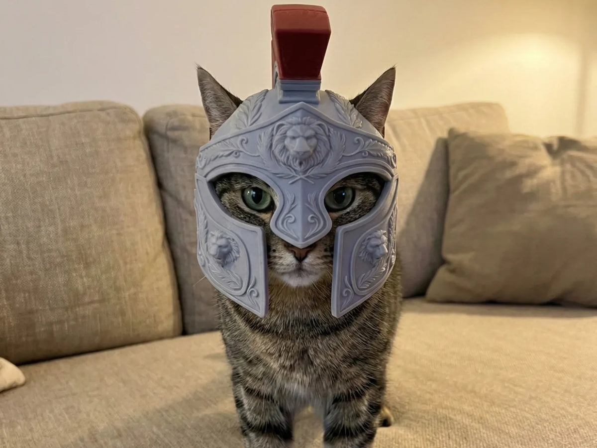 Casque de chat Centurion Romain - Cosplay Print
