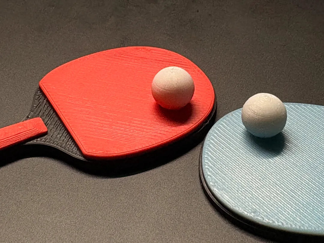 Mini raquette de ping-pong Ping Pong Paddle Keychain - Sport Print