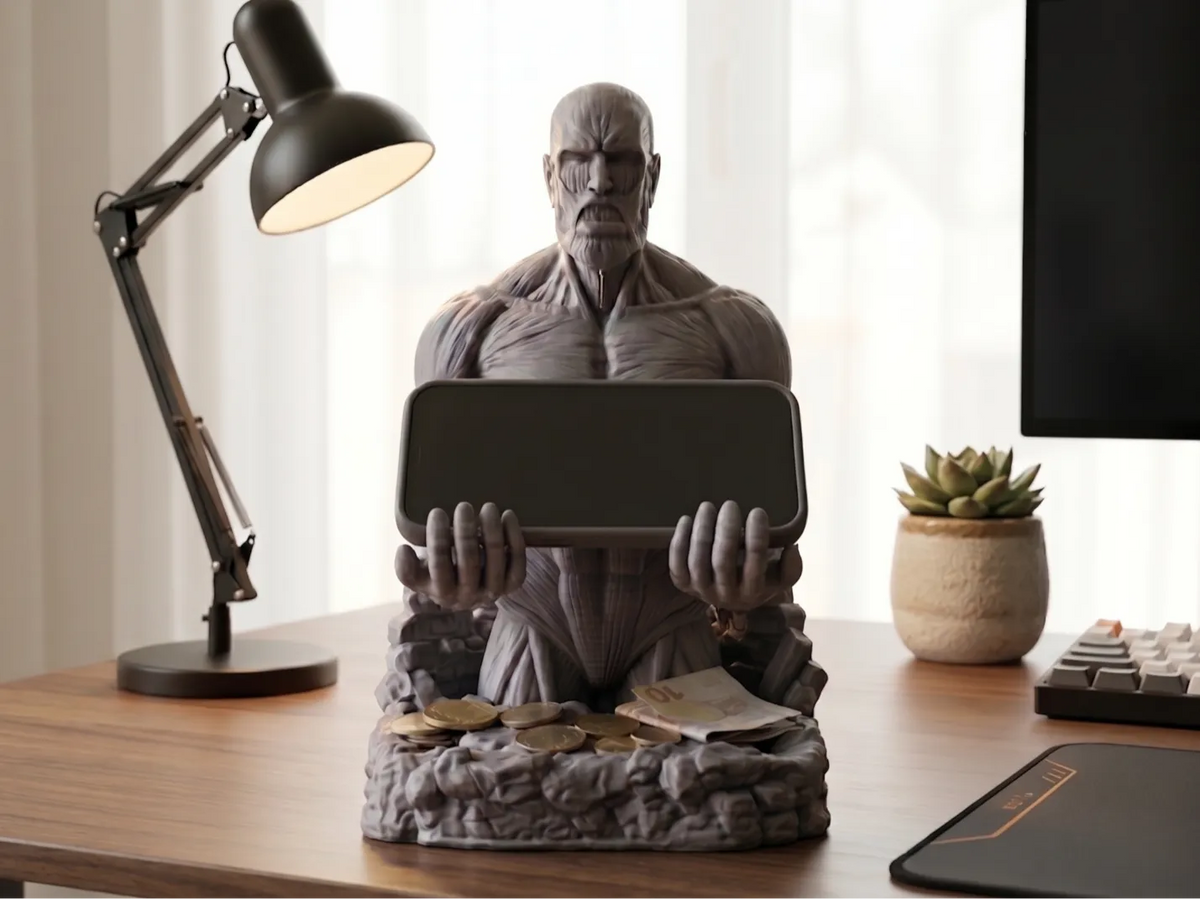 Support de Téléphone Titan Colossal – L'Attaque des Titans - Geek Print