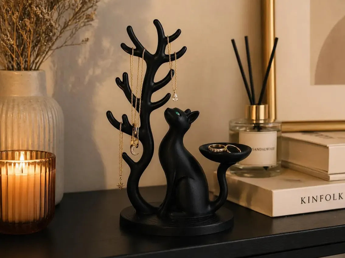 Arbre à bijoux chat - Bijoux Print
