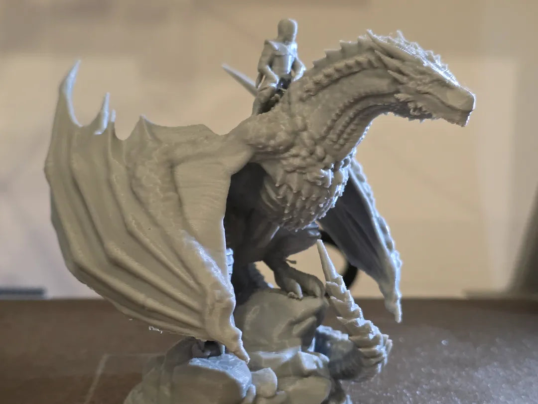 Roi de la Nuit & Viserion Mort-vivant Game of Thrones - Geek Print