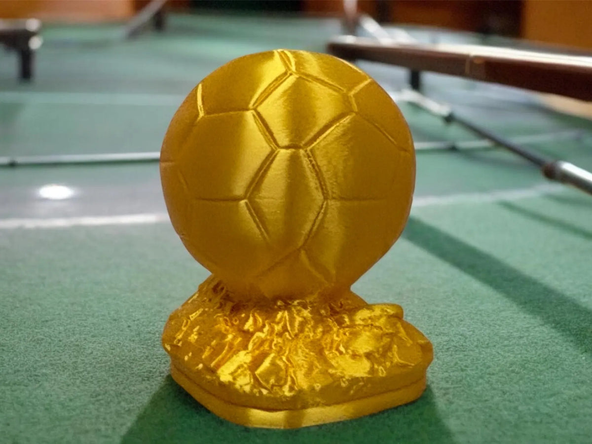 Trophée du Ballon d'Or - Récompense de football très détaillée - Sport Print