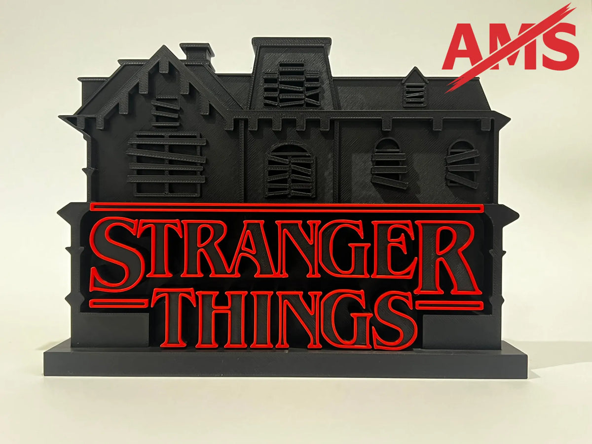 Logo Stranger Things - Maison Creel - Geek Print