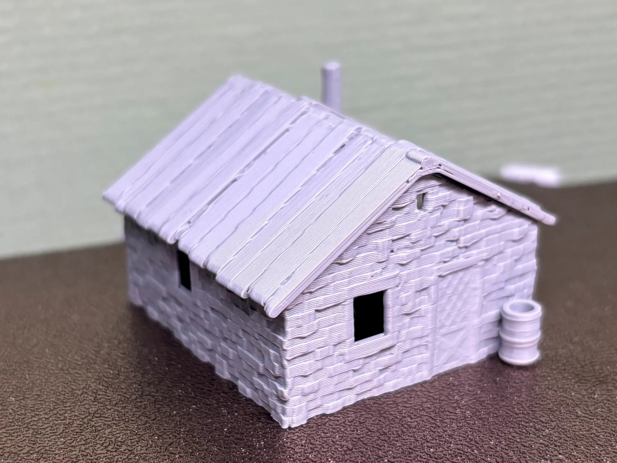 Chalet en vieille pierre à l'échelle N (Modélisme ferroviaire) - Maquette Print