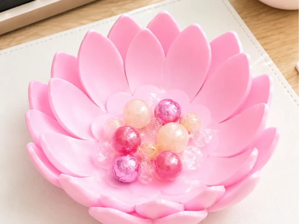 Bonbonnière Lotus – Bol à Fleurs Imprimé en 3D - Fêtes Print