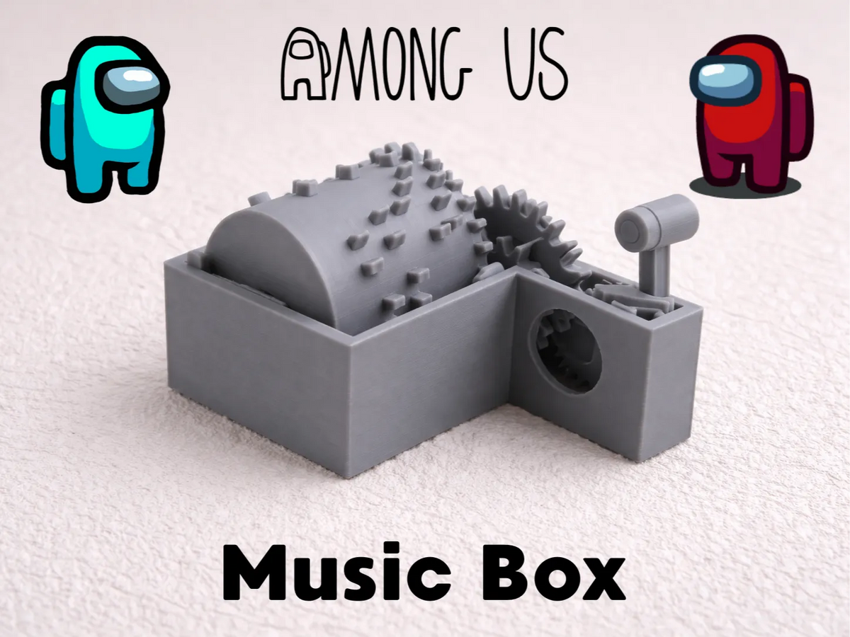 Boîte à musique Thème Among Us - Geek Print
