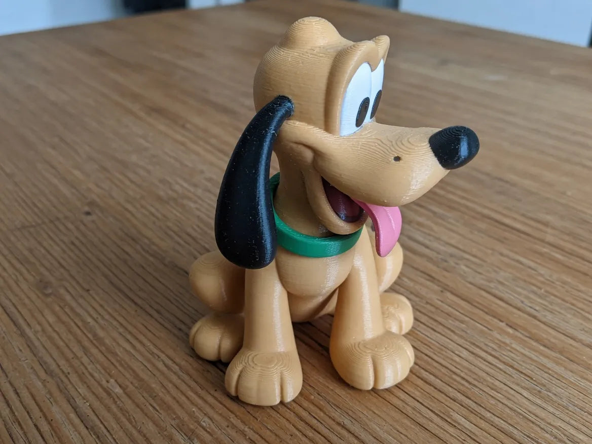 Figurine mini de Pluto assis – Disney - Figurine Print