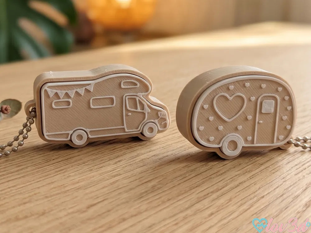 Clickers anti-stress Camping-car et Caravane - Outdoor Print