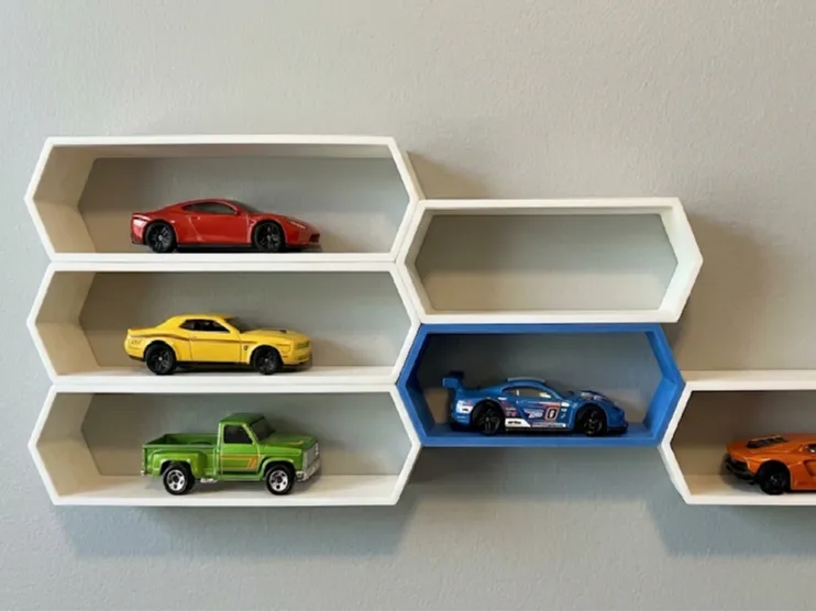 ⬡ Le Hexa-Link : Présentoir Modulaire de Voitures Miniatures de Précision - Auto Print